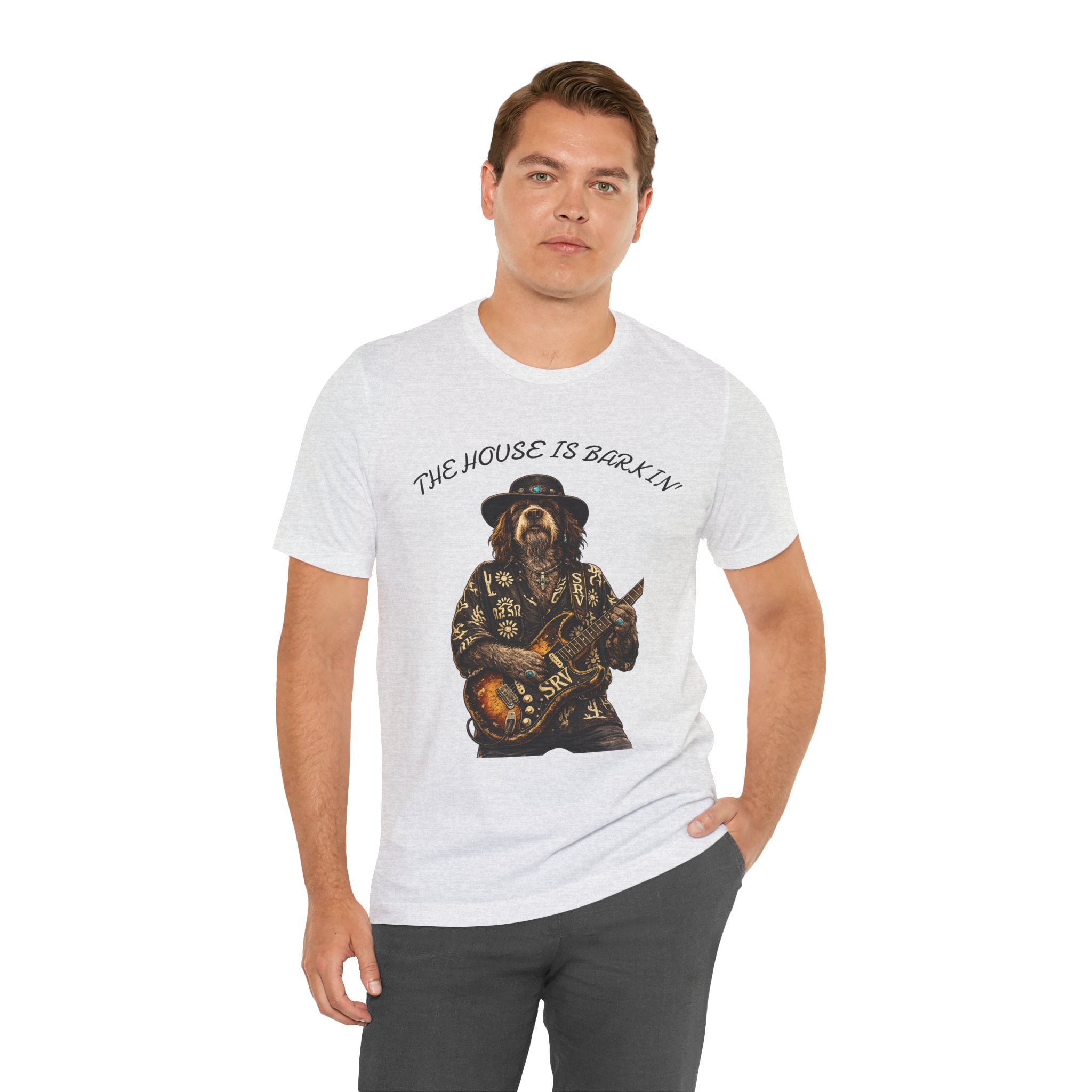 Howlin' Since '83 Vintage Dog Guitar Band Tee — SRV Inspired Rock T-Shirt
