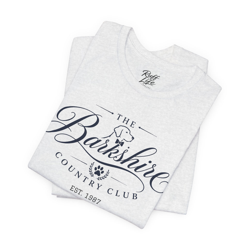 Barkshire Country Club Tee – "The Barkshire" The Original Dog Country Club T-Shirt