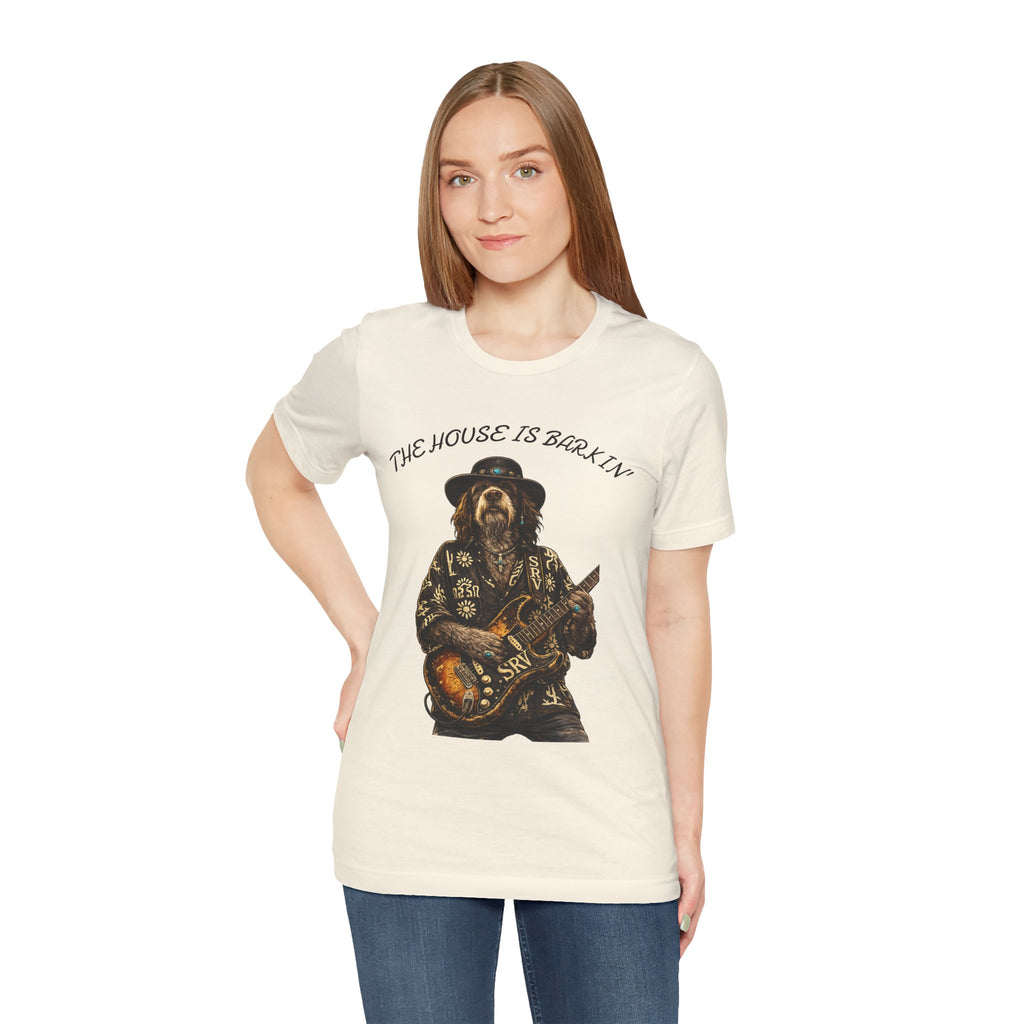 Howlin' Since '83 Vintage Dog Guitar Band Tee — SRV Inspired Rock T-Shirt