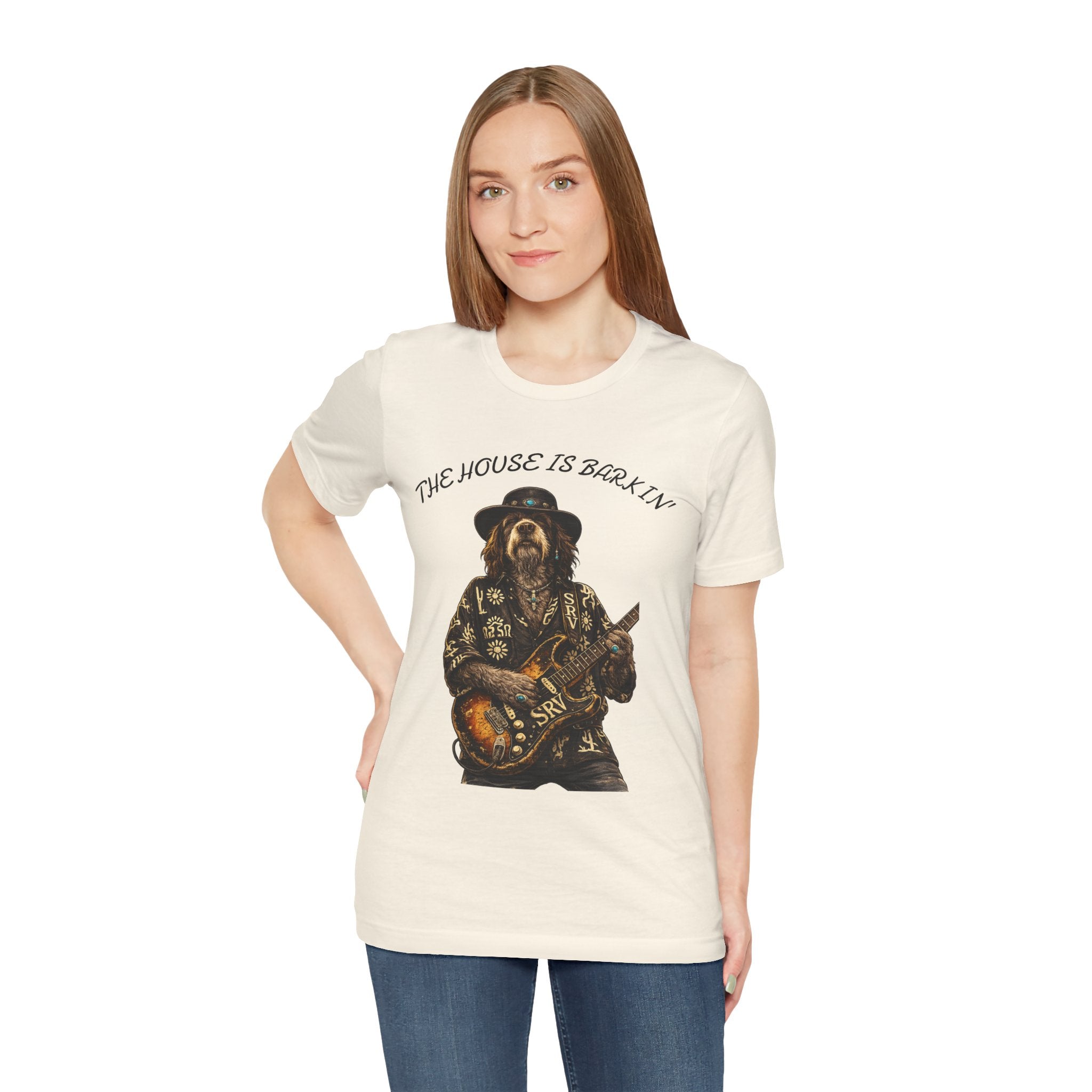 Howlin' Since '83 Vintage Dog Guitar Band Tee — SRV Inspired Rock T-Shirt