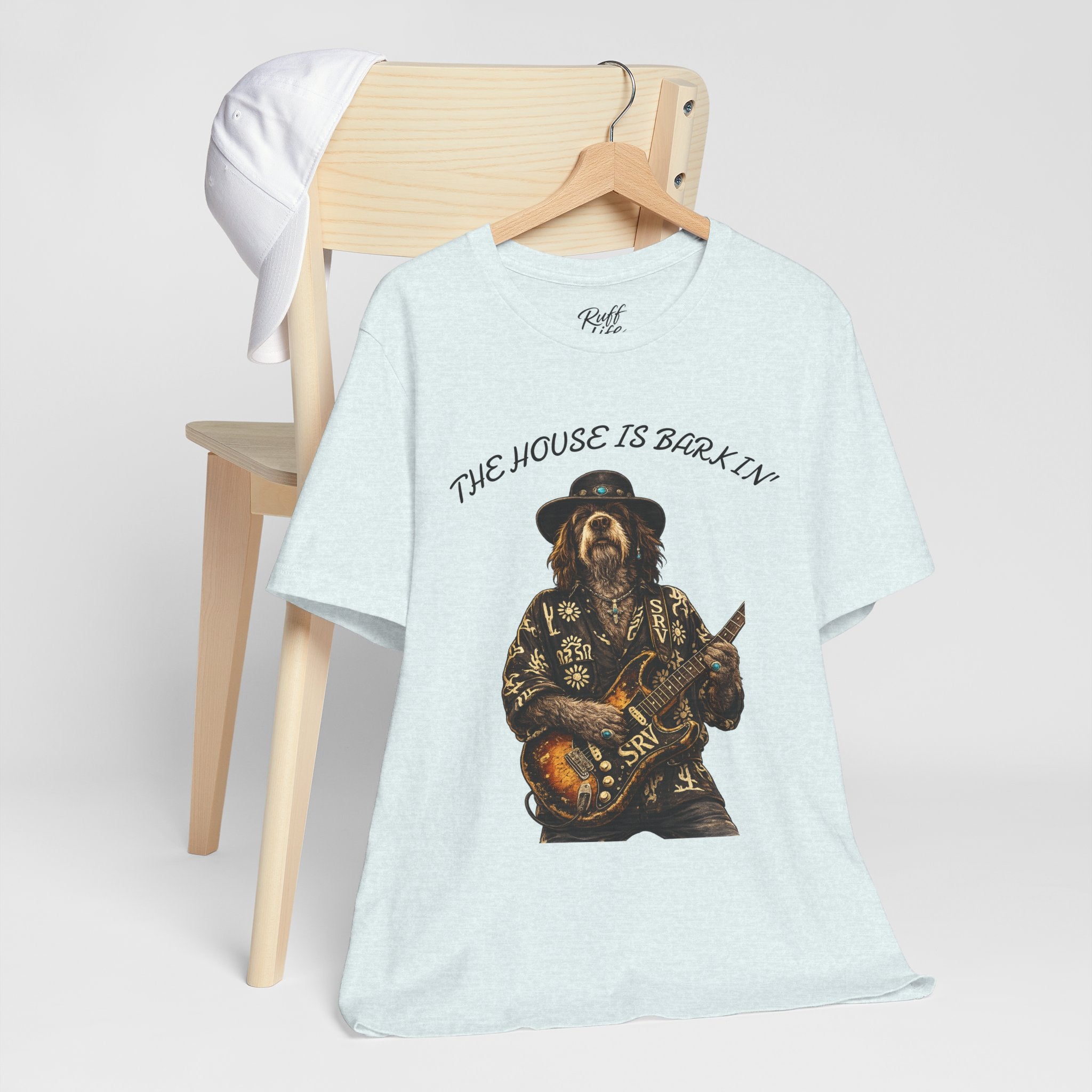 Howlin' Since '83 Vintage Dog Guitar Band Tee — SRV Inspired Rock T-Shirt