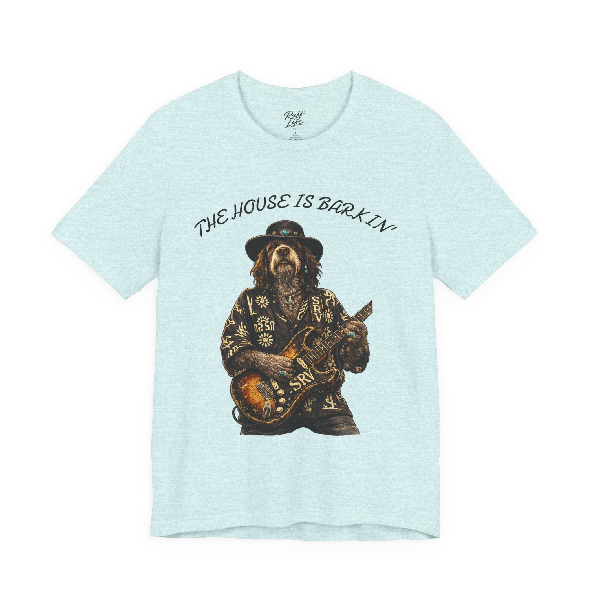 Howlin' Since '83 Vintage Dog Guitar Band Tee — SRV Inspired Rock T-Shirt