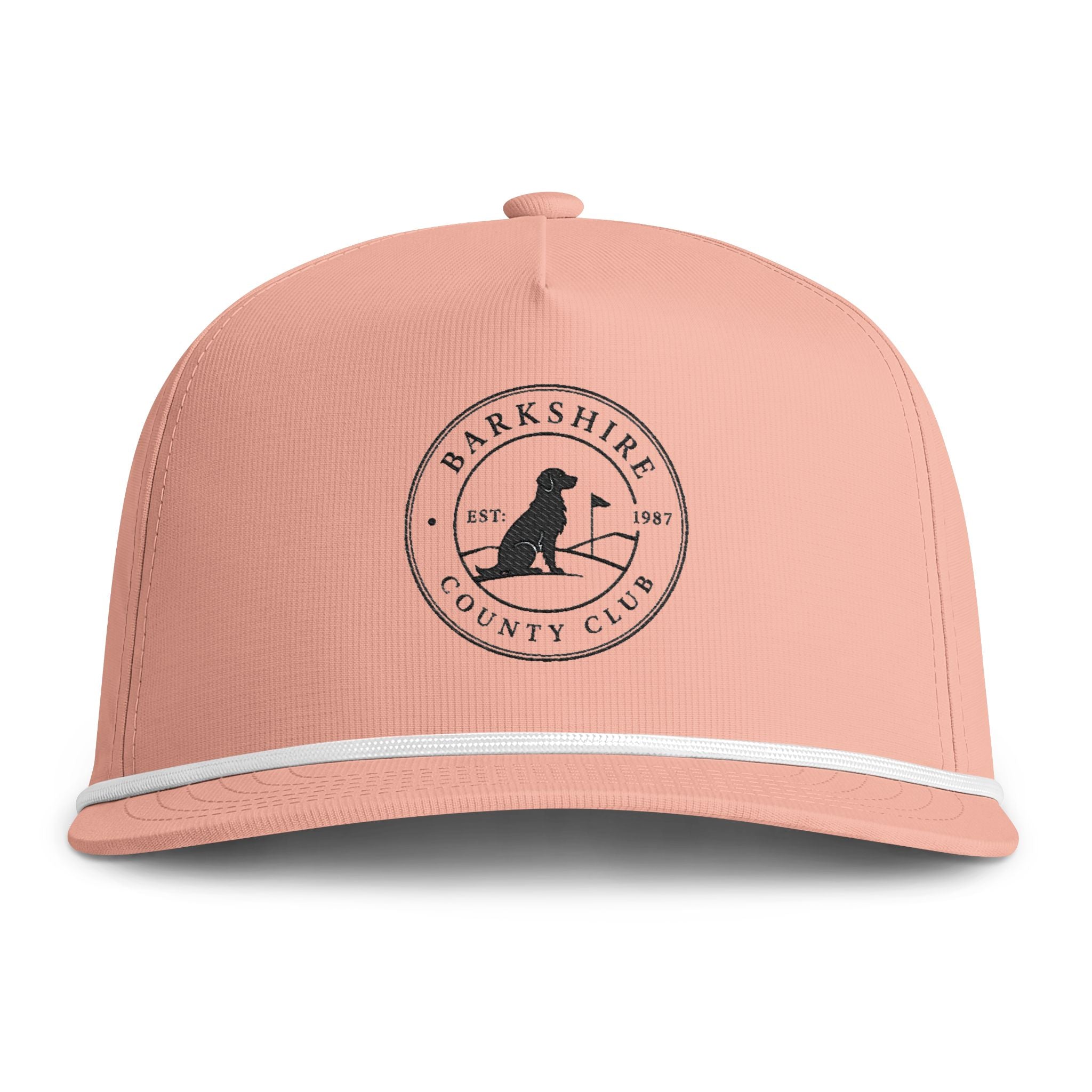 Barkshire Country Club Golf Dog Hat — Rope Cap (Sunwashed)