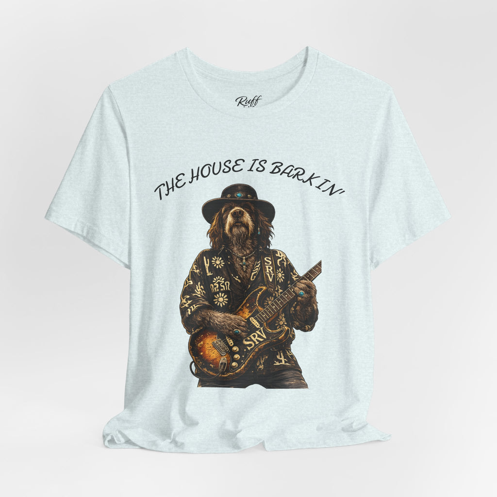 Howlin' Since '83 Vintage Dog Guitar Band Tee — SRV Inspired Rock T-Shirt