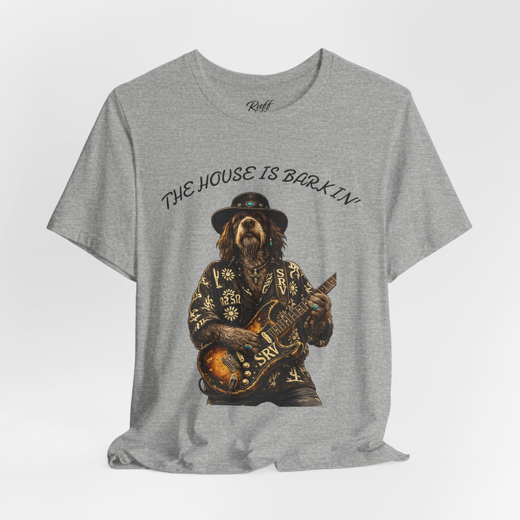 Howlin' Since '83 Vintage Dog Guitar Band Tee — SRV Inspired Rock T-Shirt