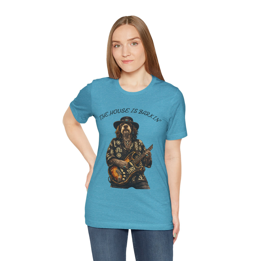 Howlin' Since '83 Vintage Dog Guitar Band Tee — SRV Inspired Rock T-Shirt