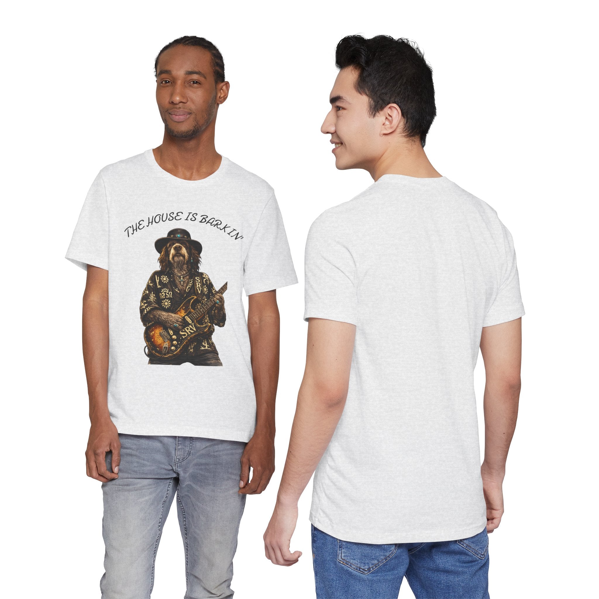Howlin' Since '83 Vintage Dog Guitar Band Tee — SRV Inspired Rock T-Shirt