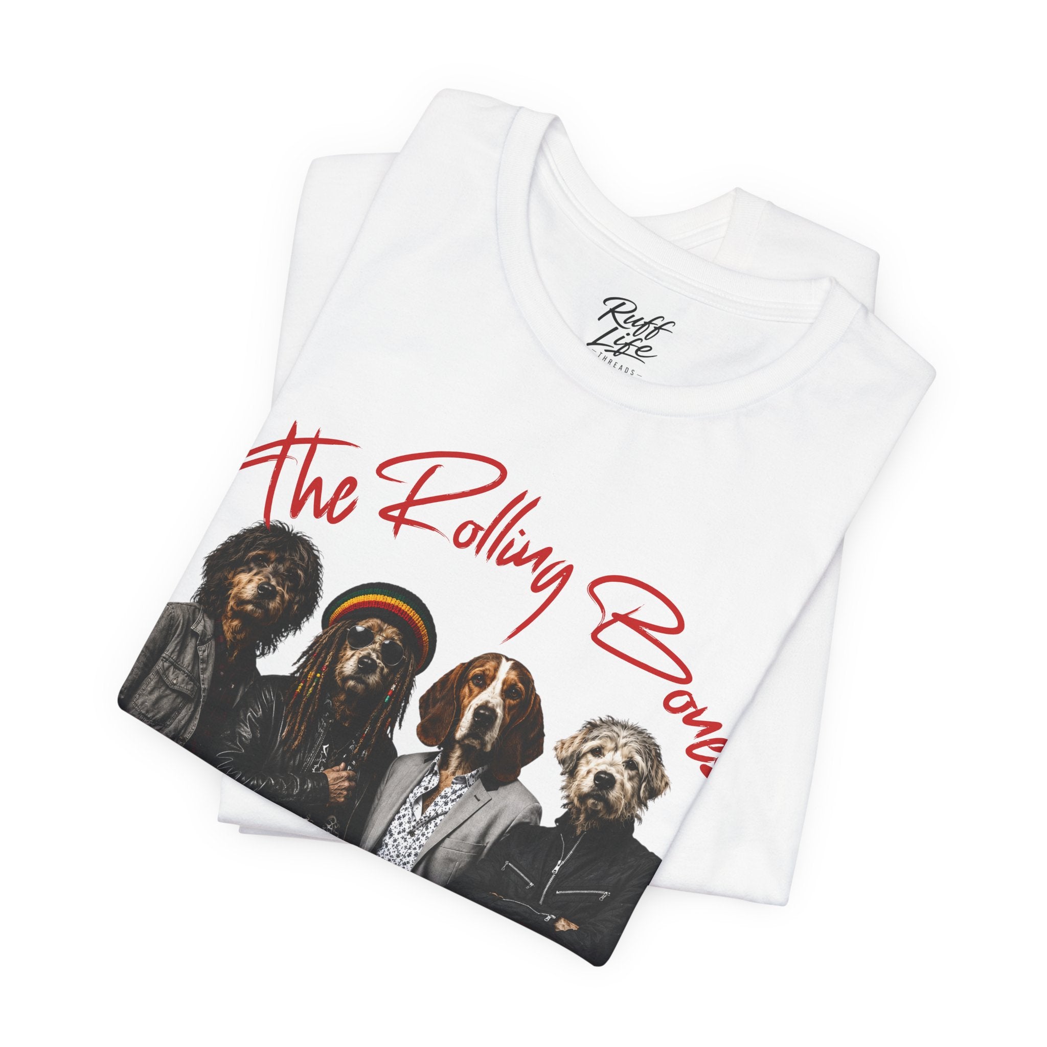 It's Only Bark 'n' Roll Dog Band T-Shirt