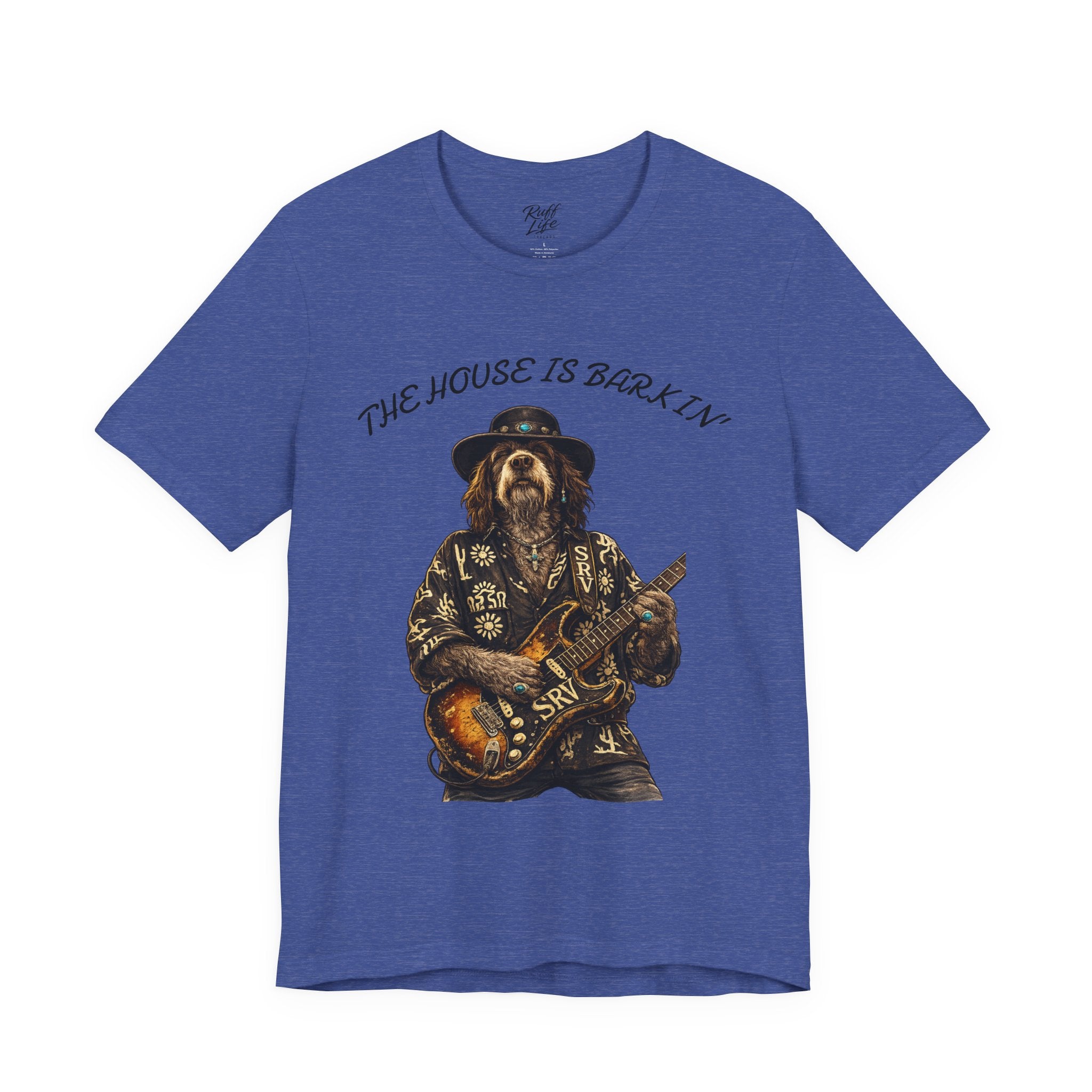 Howlin' Since '83 Vintage Dog Guitar Band Tee — SRV Inspired Rock T-Shirt