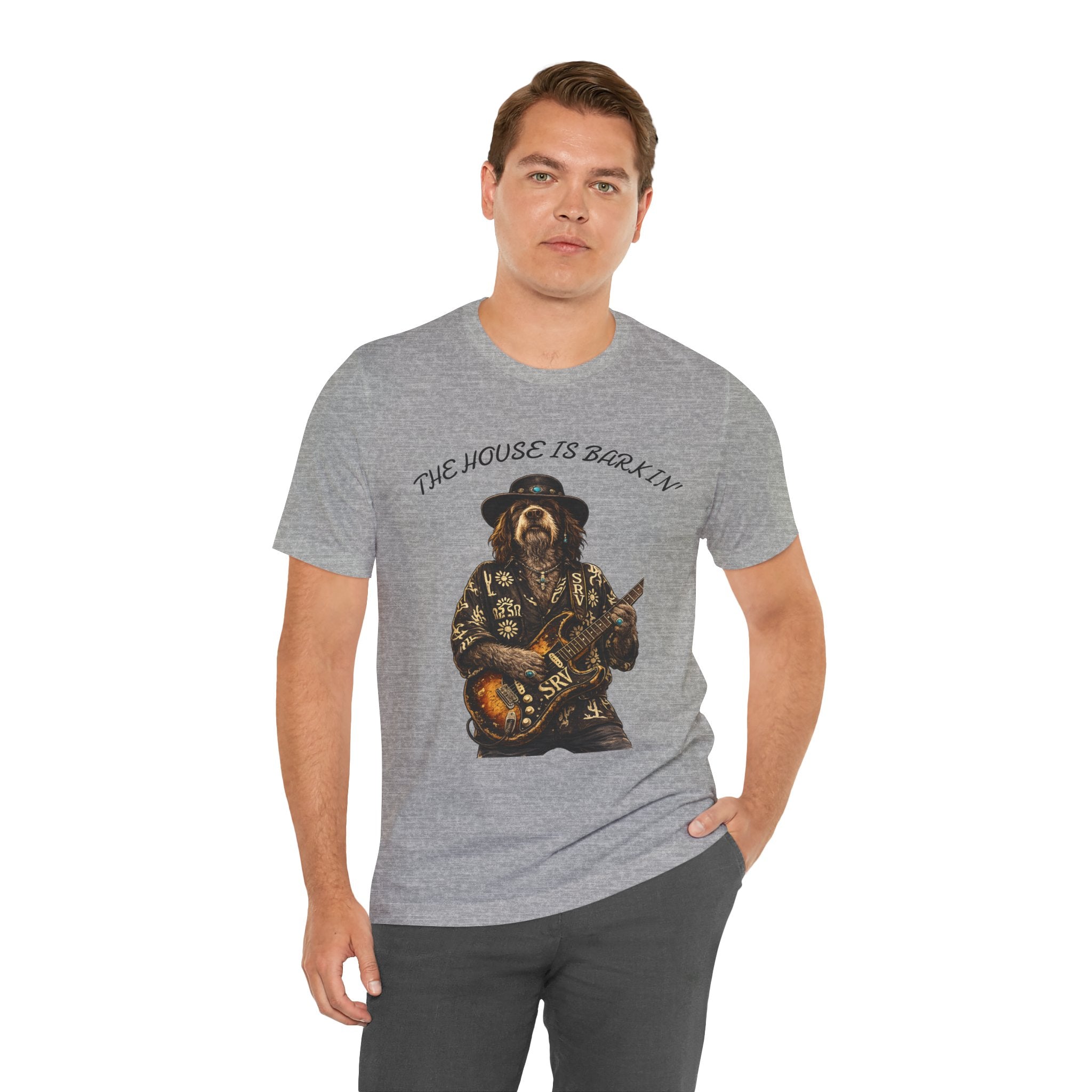 Howlin' Since '83 Vintage Dog Guitar Band Tee — SRV Inspired Rock T-Shirt