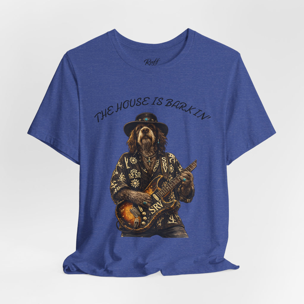 Howlin' Since '83 Vintage Dog Guitar Band Tee — SRV Inspired Rock T-Shirt