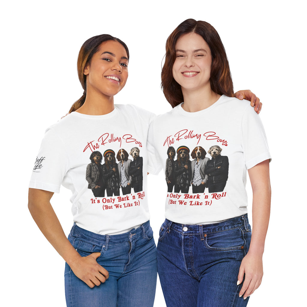 It's Only Bark 'n' Roll Dog Band T-Shirt