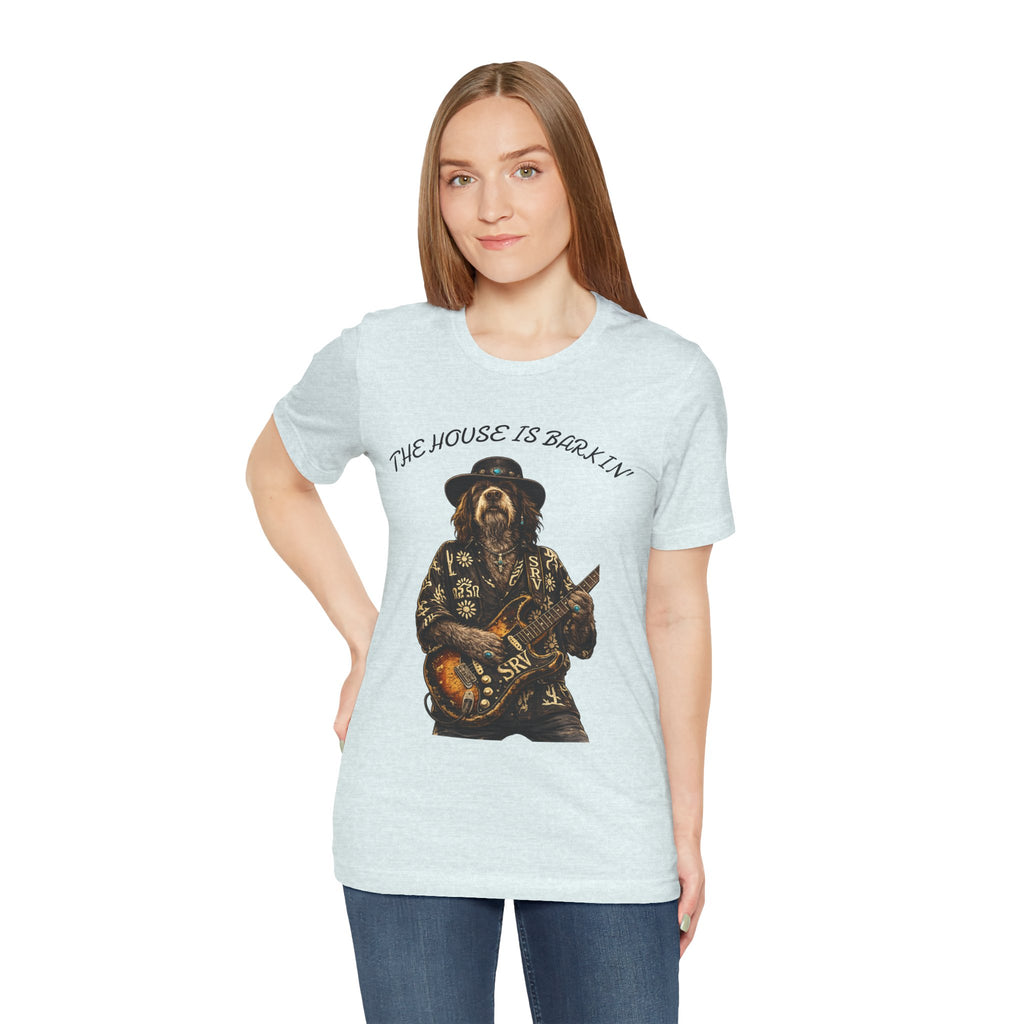 Howlin' Since '83 Vintage Dog Guitar Band Tee — SRV Inspired Rock T-Shirt