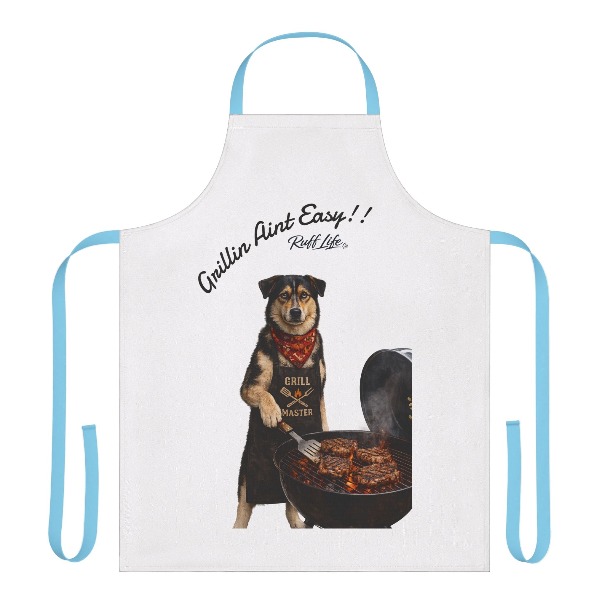 Apron — 'Grillin' Ain't Easy' Dog BBQ Apron