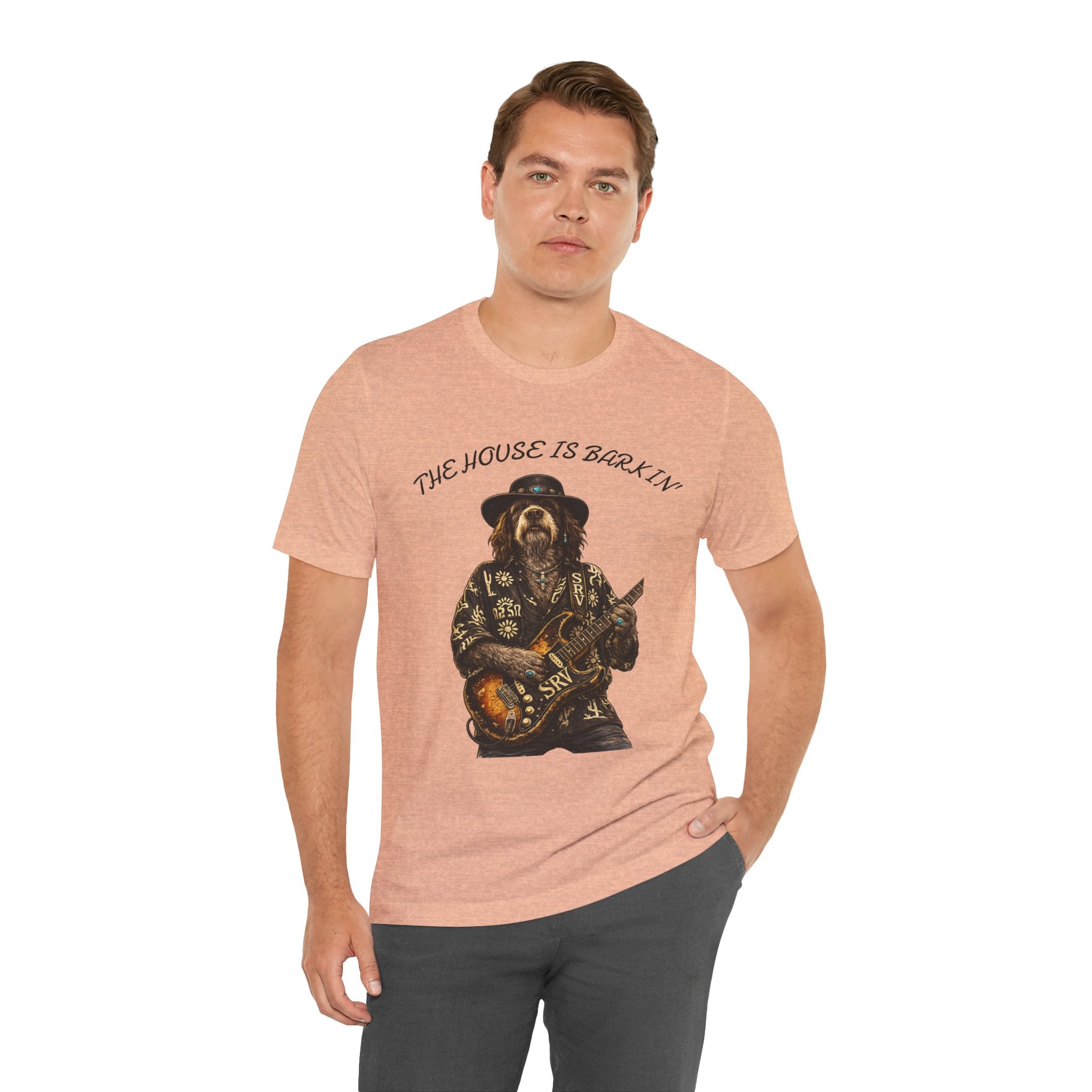 Howlin' Since '83 Vintage Dog Guitar Band Tee — SRV Inspired Rock T-Shirt
