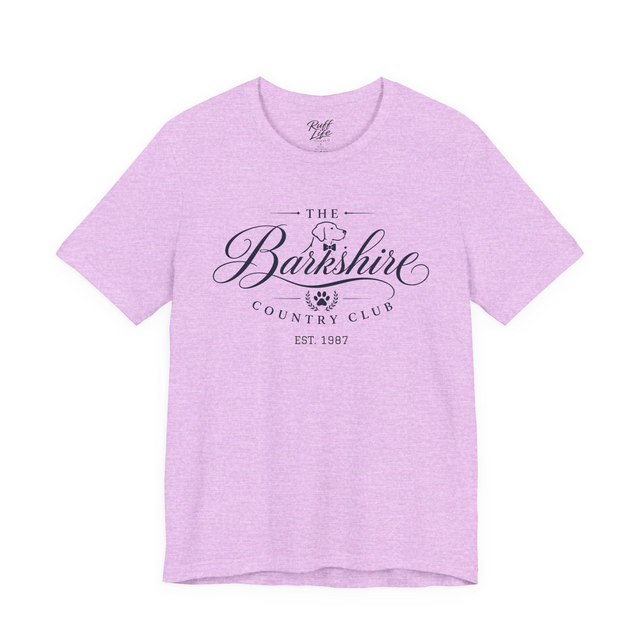 Champagne Problems Dog Tee — "It's a Ruff Life" Novelty Graphic T-Shirt