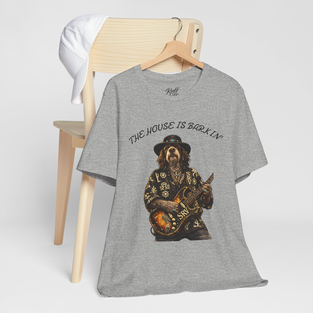 Howlin' Since '83 Vintage Dog Guitar Band Tee — SRV Inspired Rock T-Shirt