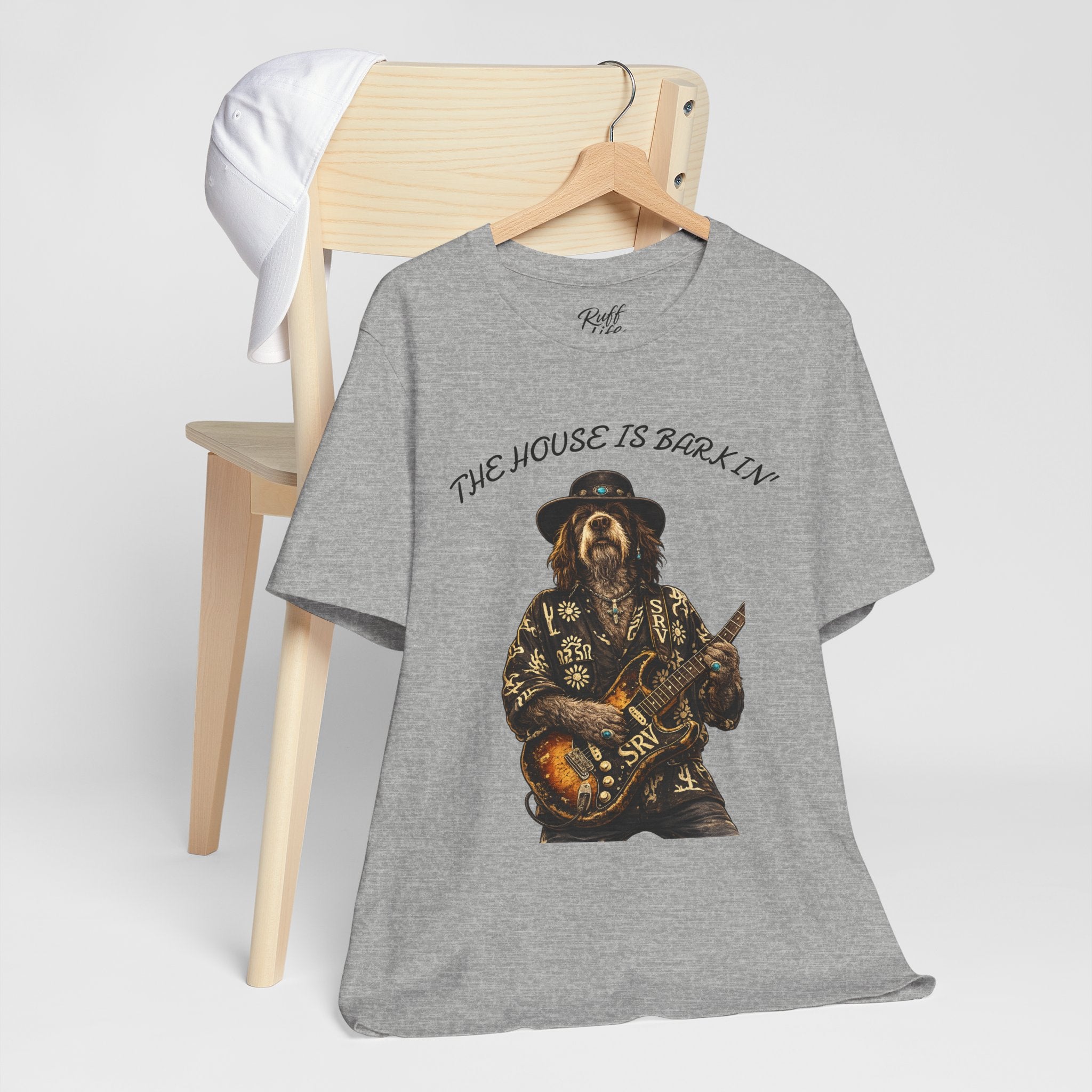 Howlin' Since '83 Vintage Dog Guitar Band Tee — SRV Inspired Rock T-Shirt