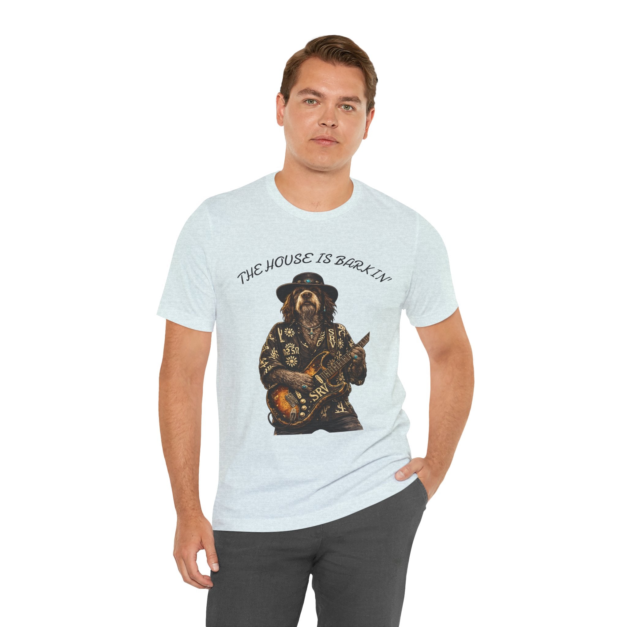 Howlin' Since '83 Vintage Dog Guitar Band Tee — SRV Inspired Rock T-Shirt