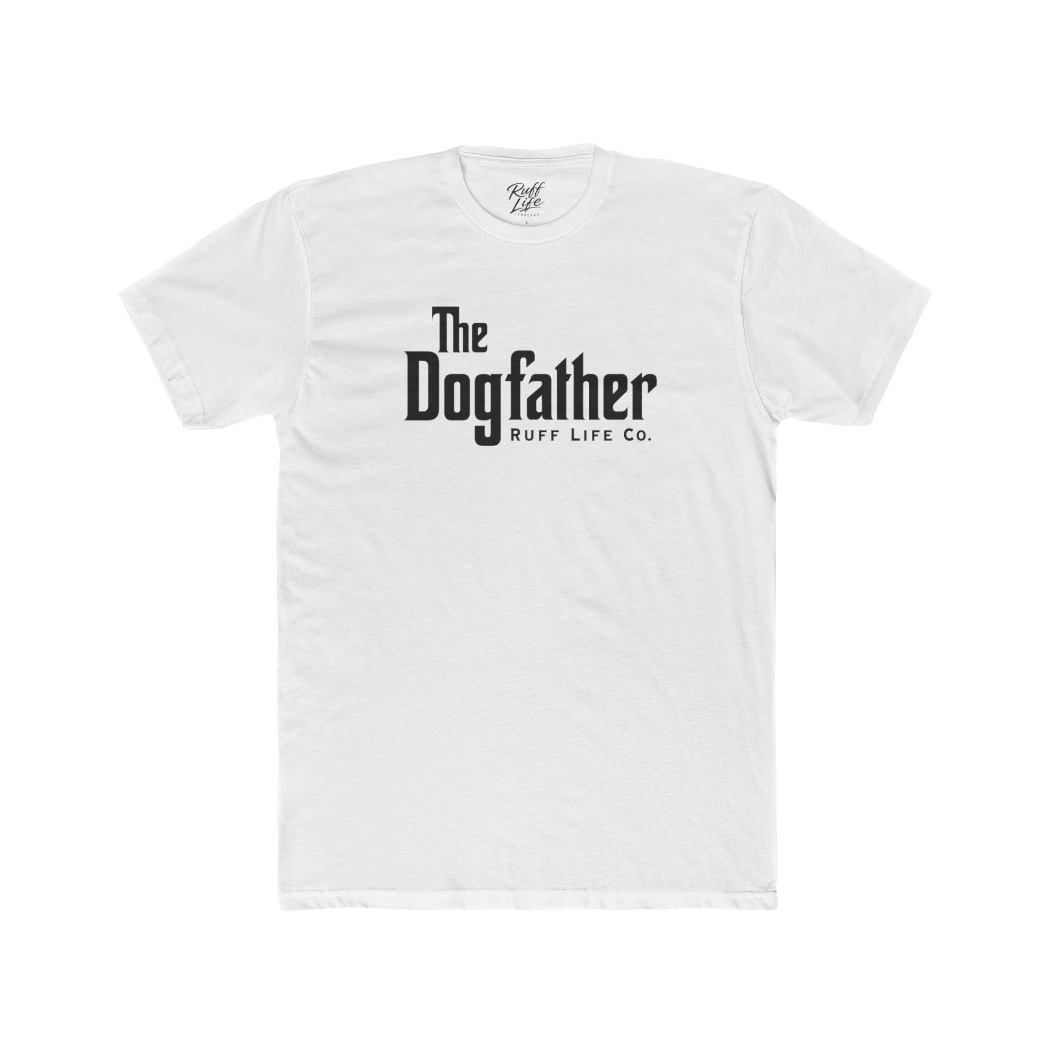 Dogfather T-Shirt — 'Respect the family. Respect the food bowl.' Graphic Tee