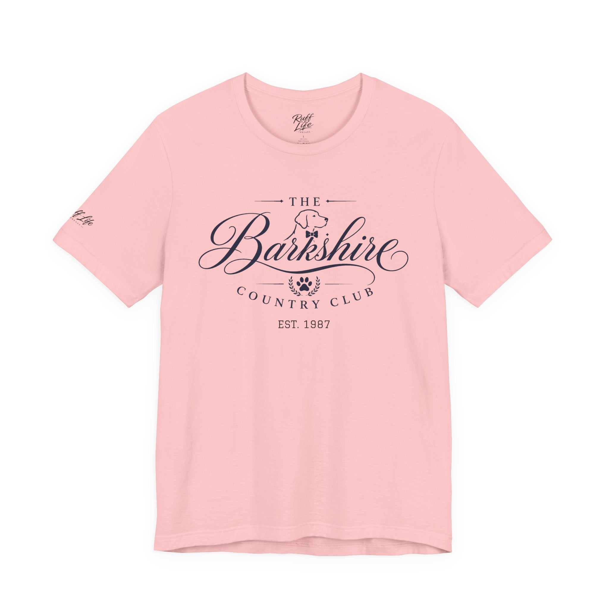Barkshire Country Club Tee – "The Barkshire" The Original Dog Country Club T-Shirt