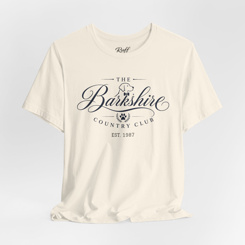 Champagne Problems Dog Tee — "It's a Ruff Life" Novelty Graphic T-Shirt