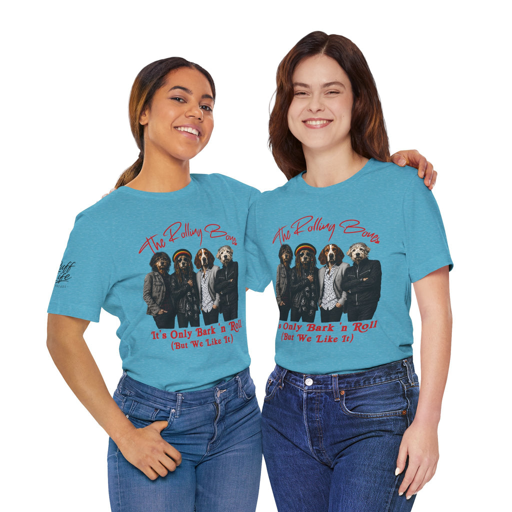 It's Only Bark 'n' Roll Dog Band T-Shirt
