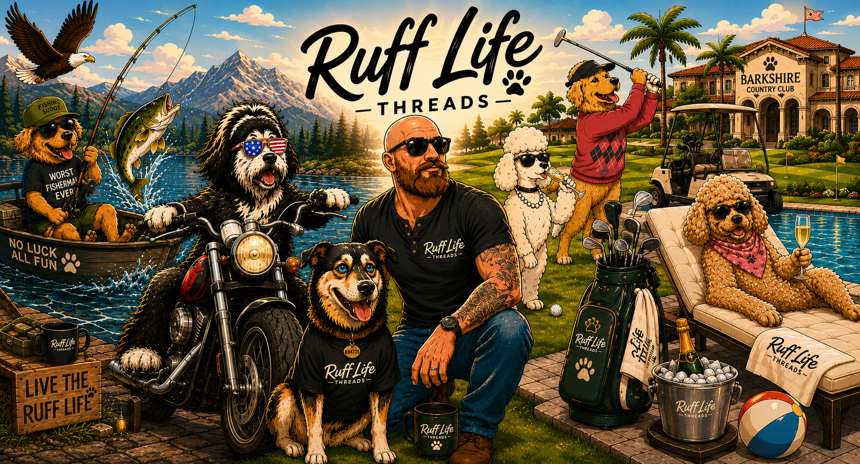 Ruff Life Threads